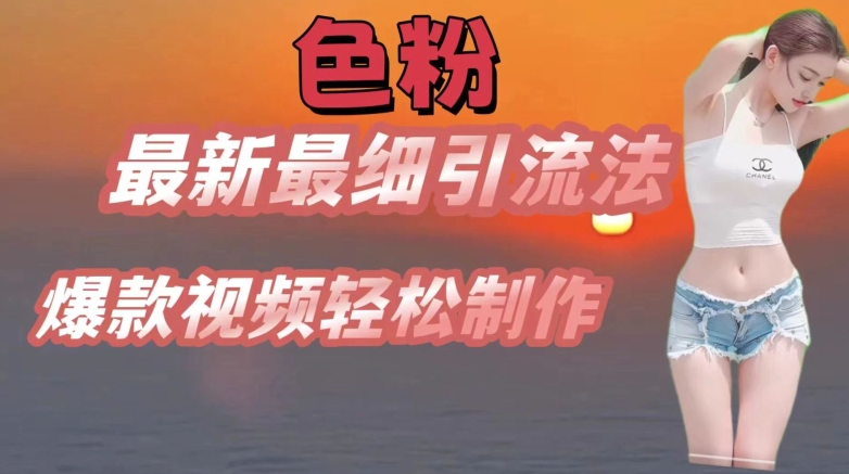 se粉最新最细引流法，七天螺旋起号法，爆款视频轻松制作-搞钱专业户