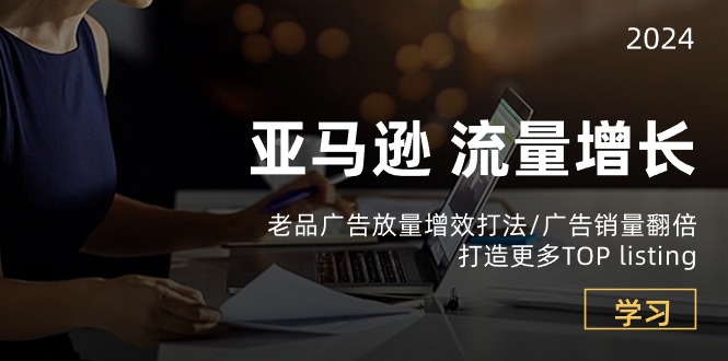 （10566期）亚马逊流量 增长-老品广告-搞钱专业户