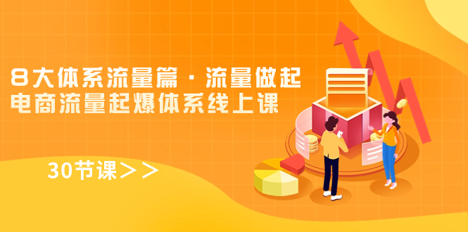 （7547期）8大体系流量篇·流量做起，电商流量起爆体系线上课（30节课）-搞钱专业户