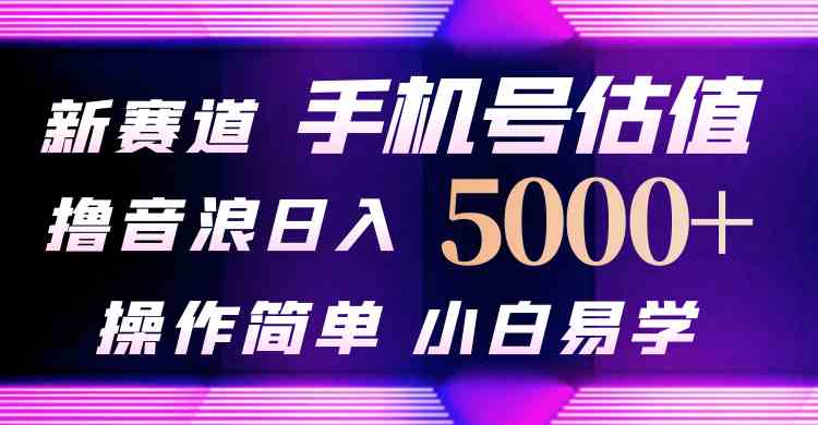 （10154期）抖音不出境直播【手机号估值】最新撸音浪，日入5000+，简单易学，适合…-搞钱专业户