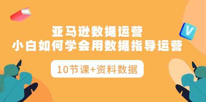 （10158期）亚马逊数据运营，小白如何学会用数据指导运营（10节课+资料数据）-搞钱专业户