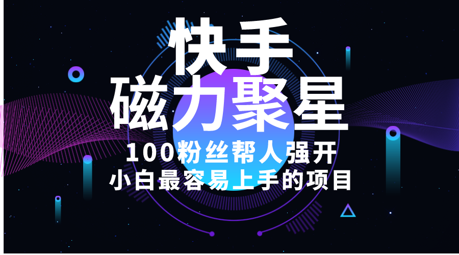 （10648期）小白最容易上手的项目！售卖磁力聚星开通码，一单20，一天十几单，轻松…-搞钱专业户