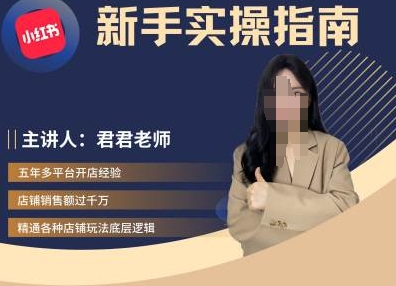 君君-小红书电商从入门到精通，新手实操指南-搞钱专业户