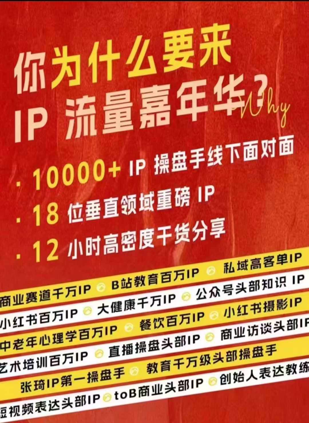群响IP流量嘉年华，​现场视频+IP江湖2024典藏版PPT-搞钱专业户