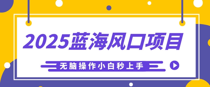2025蓝海风口项目，利用AI工具一键生成儿童益智早教视频，无脑操作小白秒上手，轻松日入5张-搞钱专业户