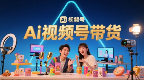风口已至！AI视频号带货轻松月入过1W，99%的普通人却卡在内容制作门槛-搞钱专业户