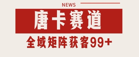 唐卡赛道私域引流获客 自热矩阵SOP日引流99+精准客资【揭秘】-搞钱专业户