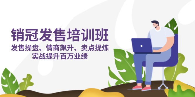 (14203期)销冠 发售培训班:发售 操盘+情商 飙升+卖点 提炼,实战提升百万业绩-资源分享吧