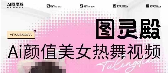 全网首发，原价988图灵殿AI颜值美女热舞视频，云端生图，轻松过原创-搞钱专业户